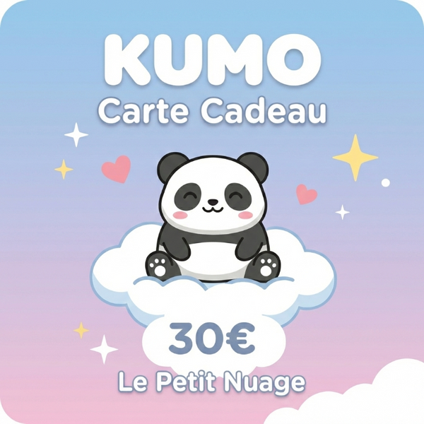 🎁 Carte Cadeau Kumo – Le Confort Cocooning à Offrir ! ☁️